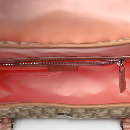 Christian Dior Monogram Romantique Trotter Flap Bag Beige Rose Clair 5 of 9