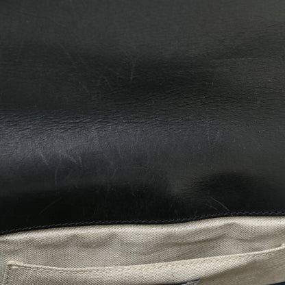 Mansur Gavriel Calfskin Saddle Crossbody Bag Black 10 of 19