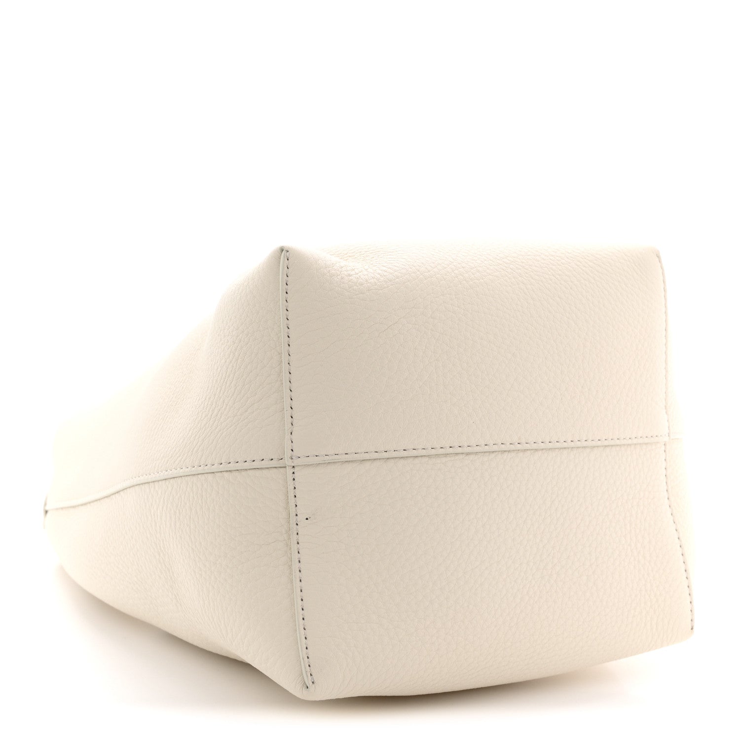 The Row Grained Calfskin Medium N/S Park Tote Ivory 4 of 13