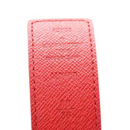 Louis Vuitton Monogram 30mm LV Initiales Reversible Belt 90 36 Coquelicot 4 of 5
