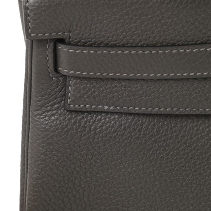 Hermes Taurillon Clemence Kelly Retourne 32 Graphite 12 of 13
