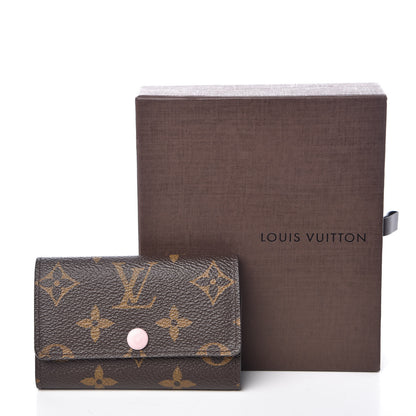 Louis Vuitton Monogram Multicles 6 Key Holder Rose Ballerine 9 of 9