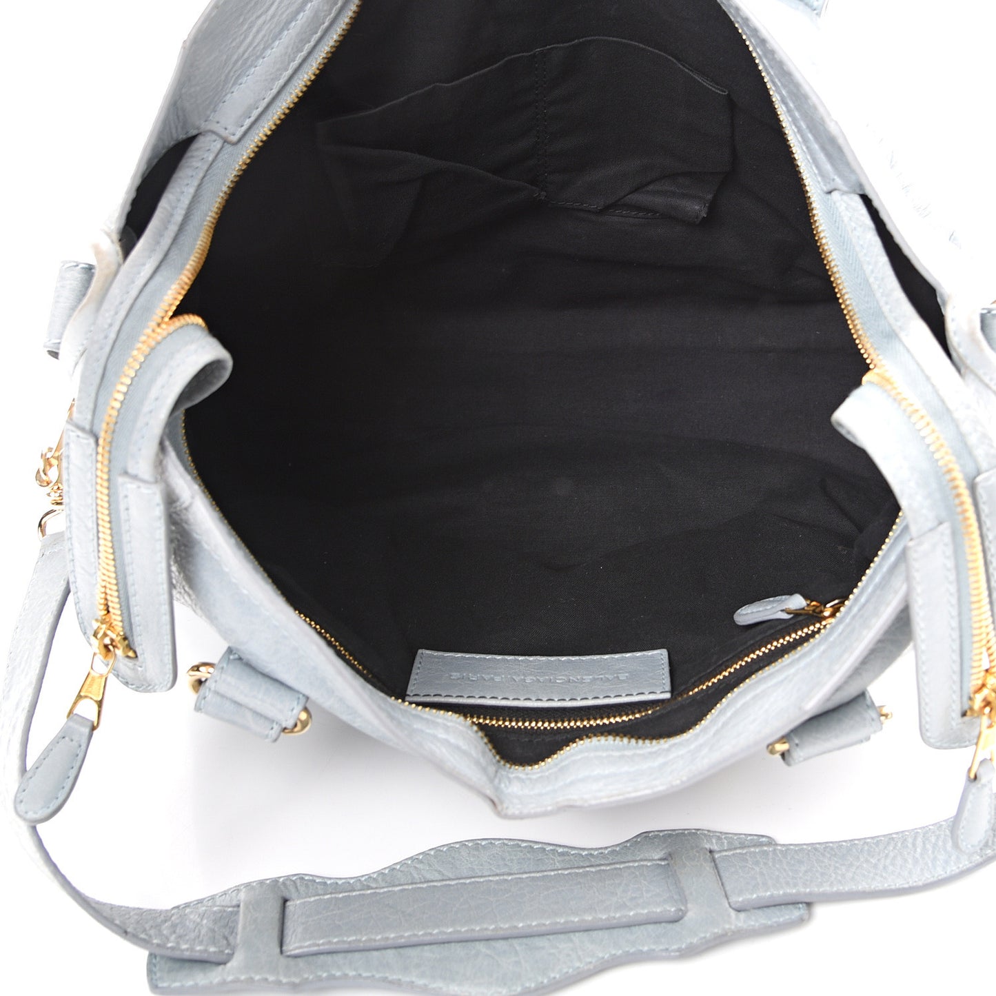 Agneau Giant 12 Gold Hardware City Bleu Acier Ciel