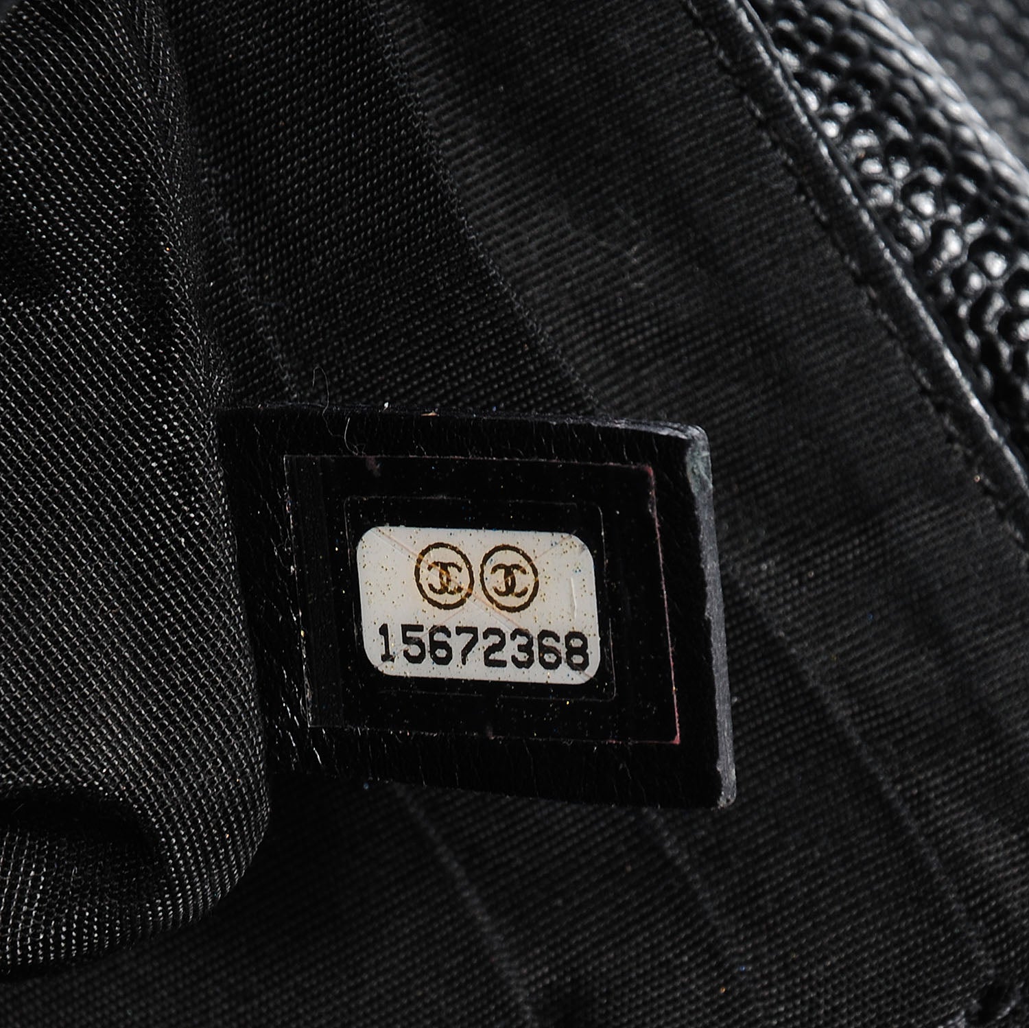Chanel Caviar Half Moon Wallet On Chain WOC Black 9 of 9