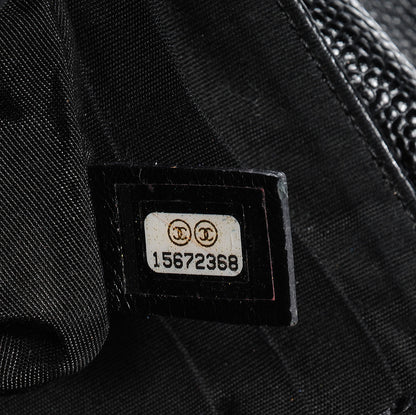 Chanel Caviar Half Moon Wallet On Chain WOC Black 9 of 9