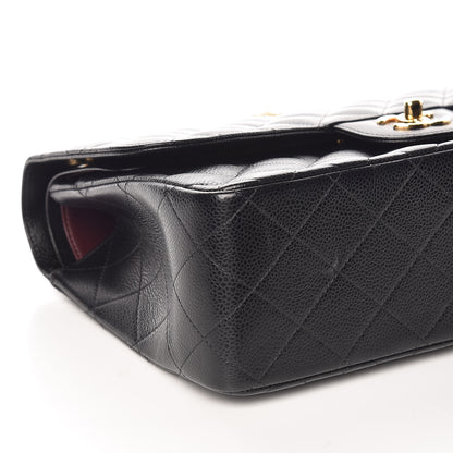 Chanel Caviar Quilted Jumbo Double Flap Black 8 of 9