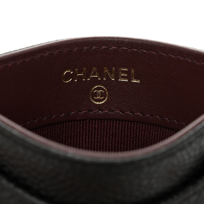 Chanel Caviar Quilted Card Holder Black 6 of 8