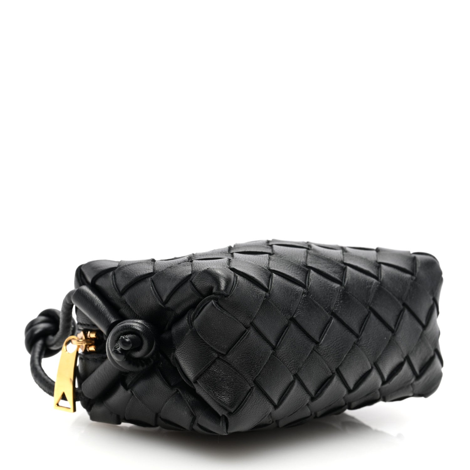 Bottega Veneta Nappa Intrecciato Candy Loop Camera Bag Black 4 of 9