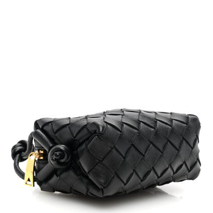 Bottega Veneta Nappa Intrecciato Candy Loop Camera Bag Black 4 of 9