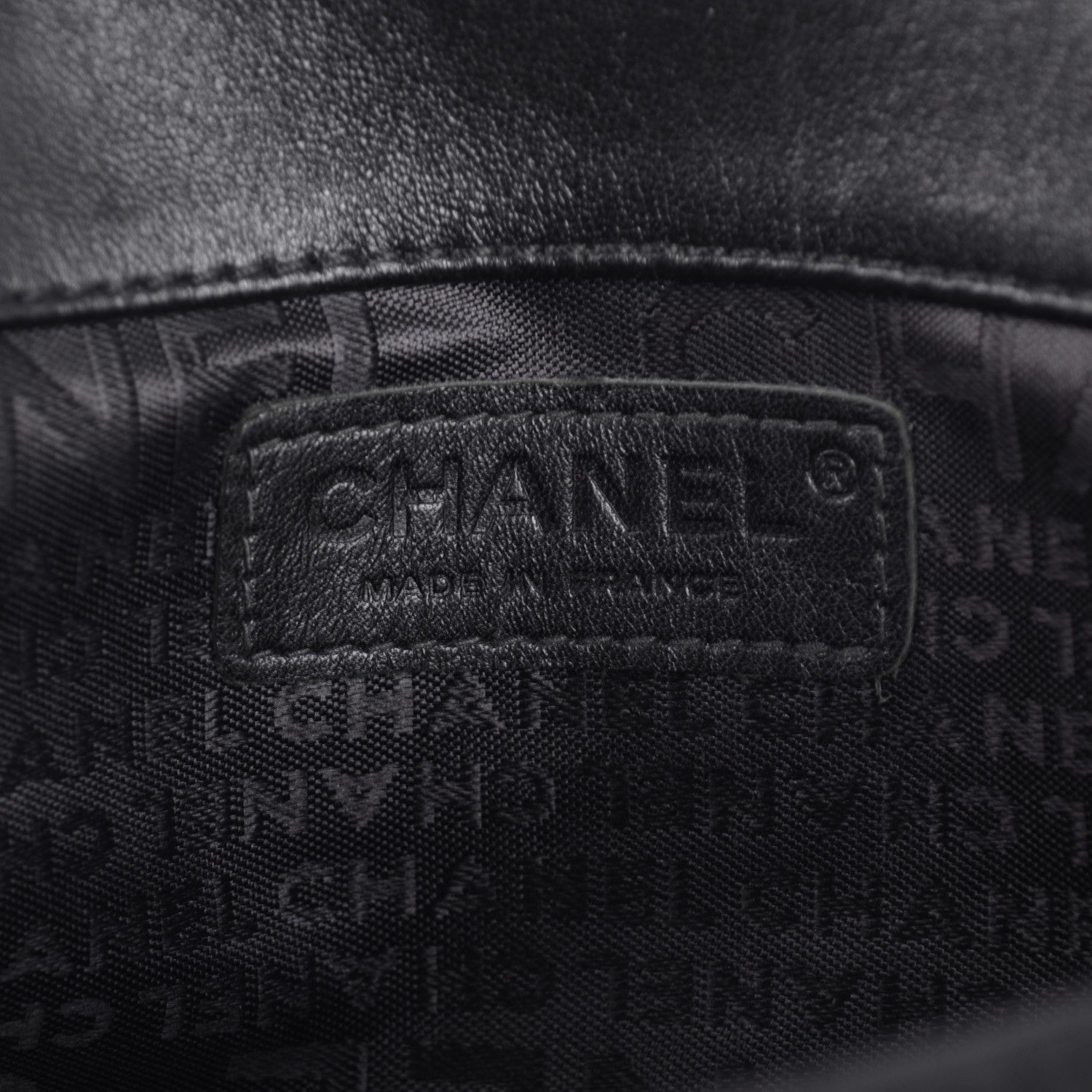 Chanel Nylon Quilted Mademoiselle Messenger Flap Bag Black 6 of 8