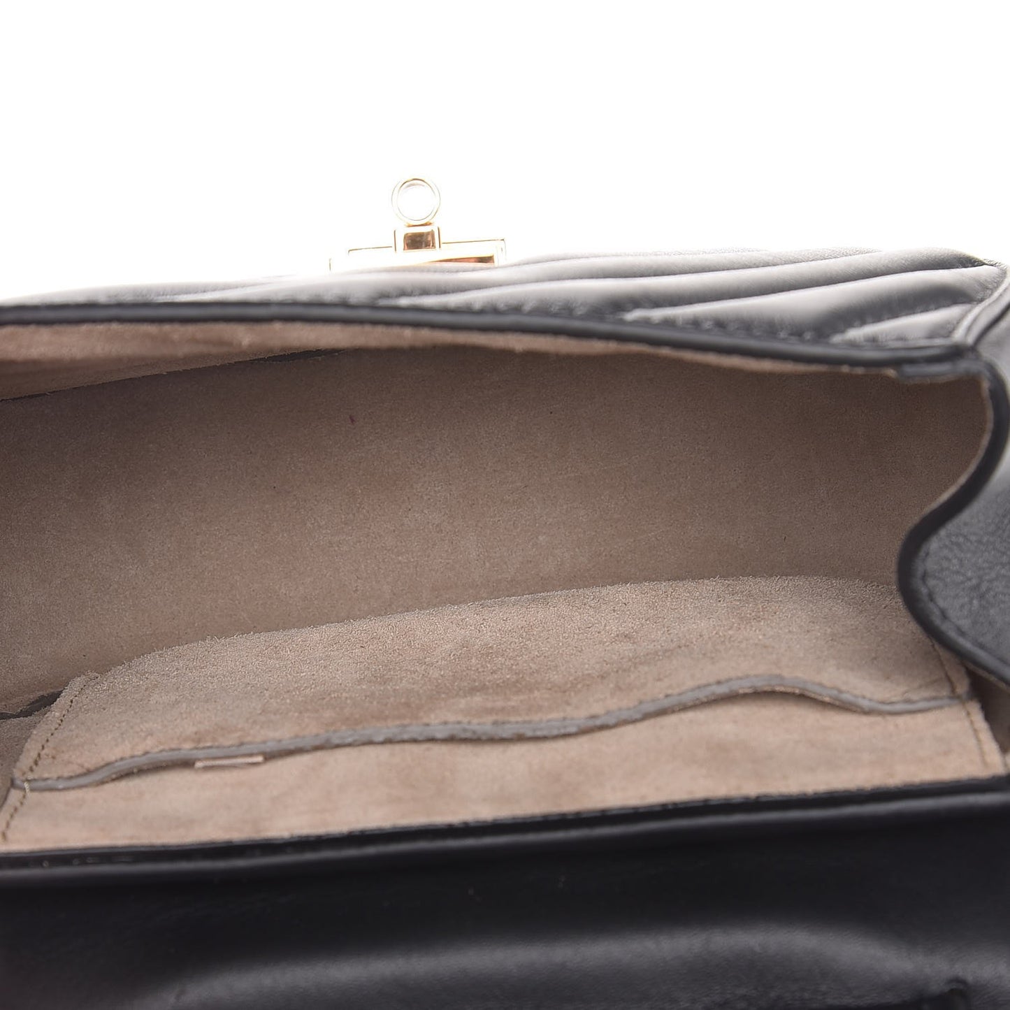 Calfskin Quilted Mini Drew Bijou Shoulder Bag Black