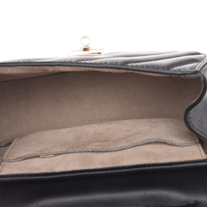 Chloe Calfskin Quilted Mini Drew Bijou Shoulder Bag Black 6 of 8