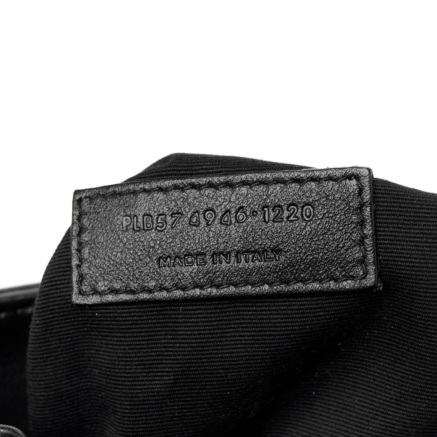 Calfskin Y Quilted Monogram Medium Loulou Chain Satchel Black