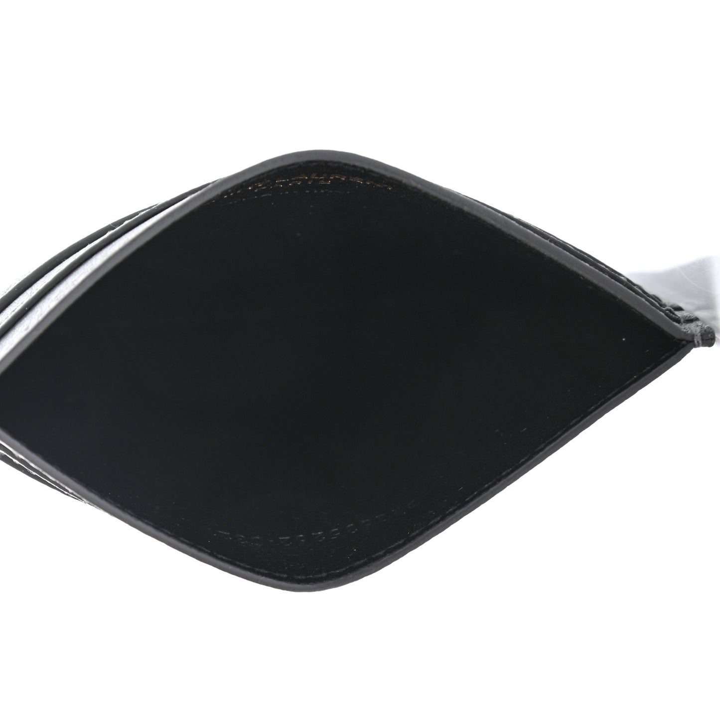 Grained Calfskin Credit Card Case