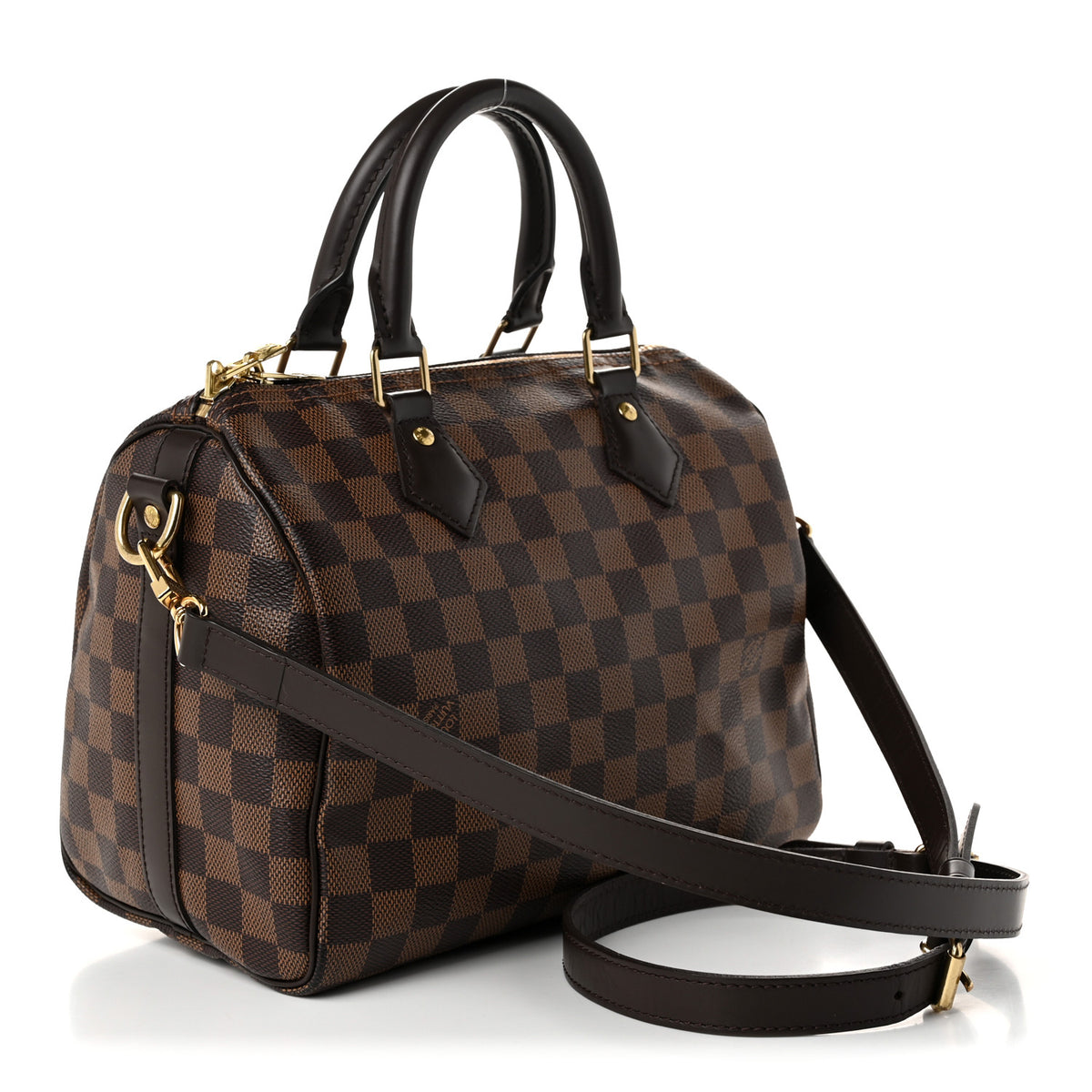Louis Vuitton Damier Ebene Speedy Bandouliere 25 3 of 10