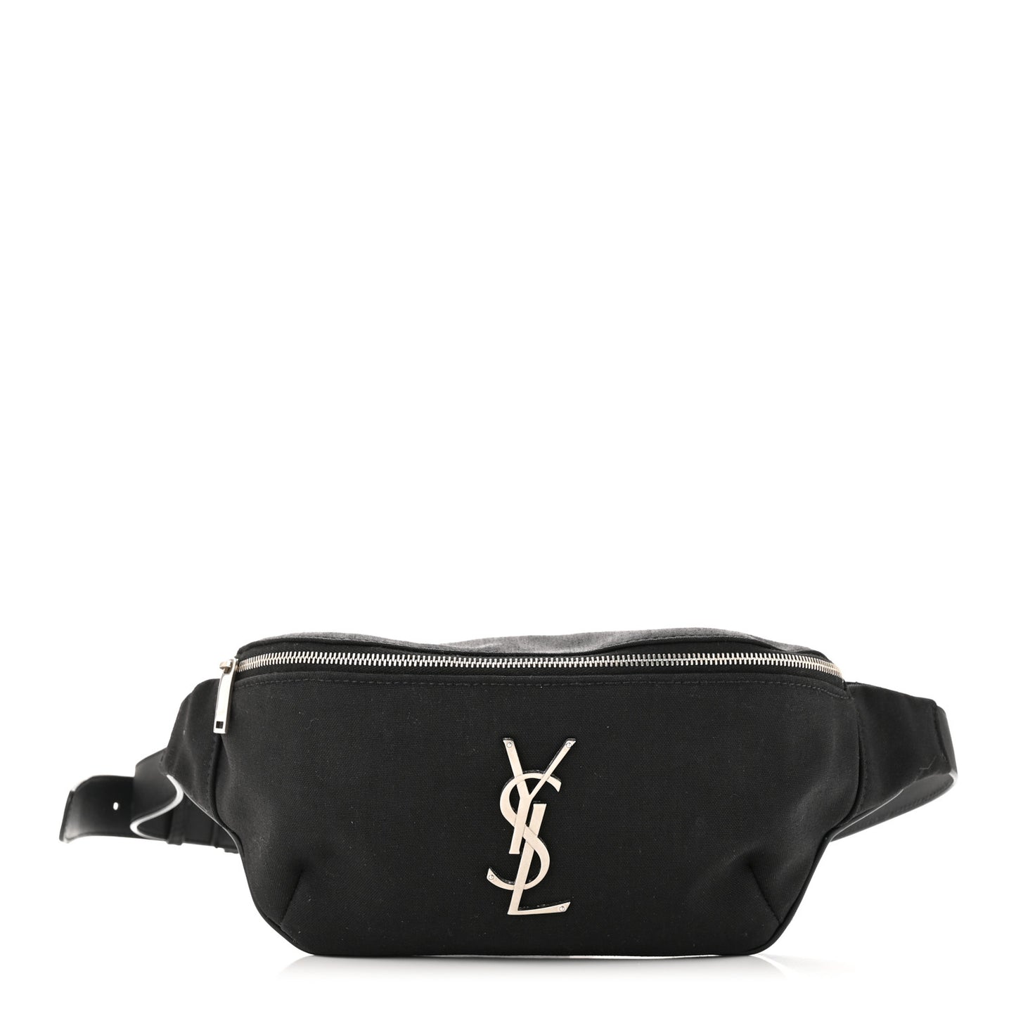 Canvas Monogram Belt Bag Black