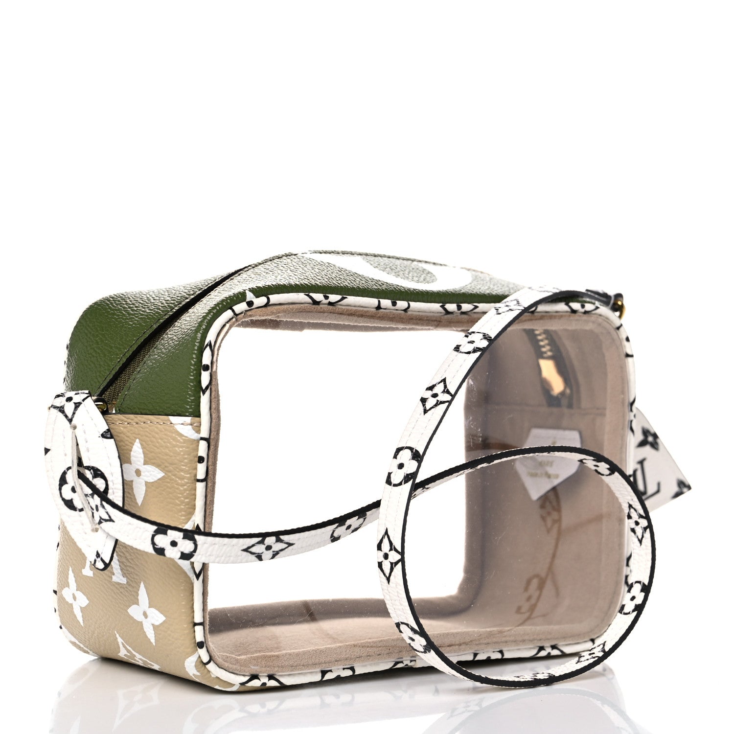 Louis Vuitton Monogram Giant Beach Pouch Kaki 3 of 9