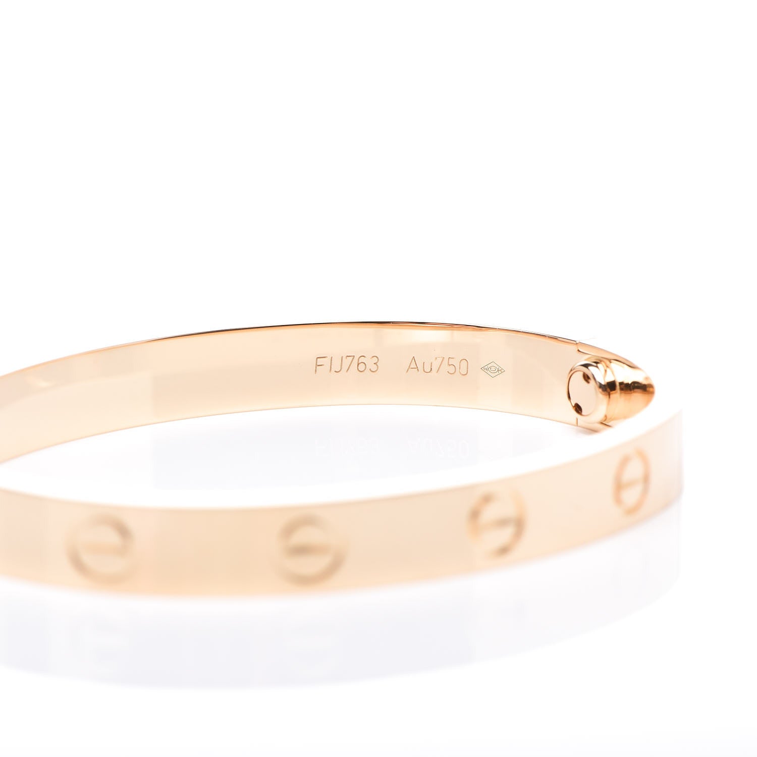 Cartier 18K Yellow Gold LOVE Bracelet 15 6 of 7