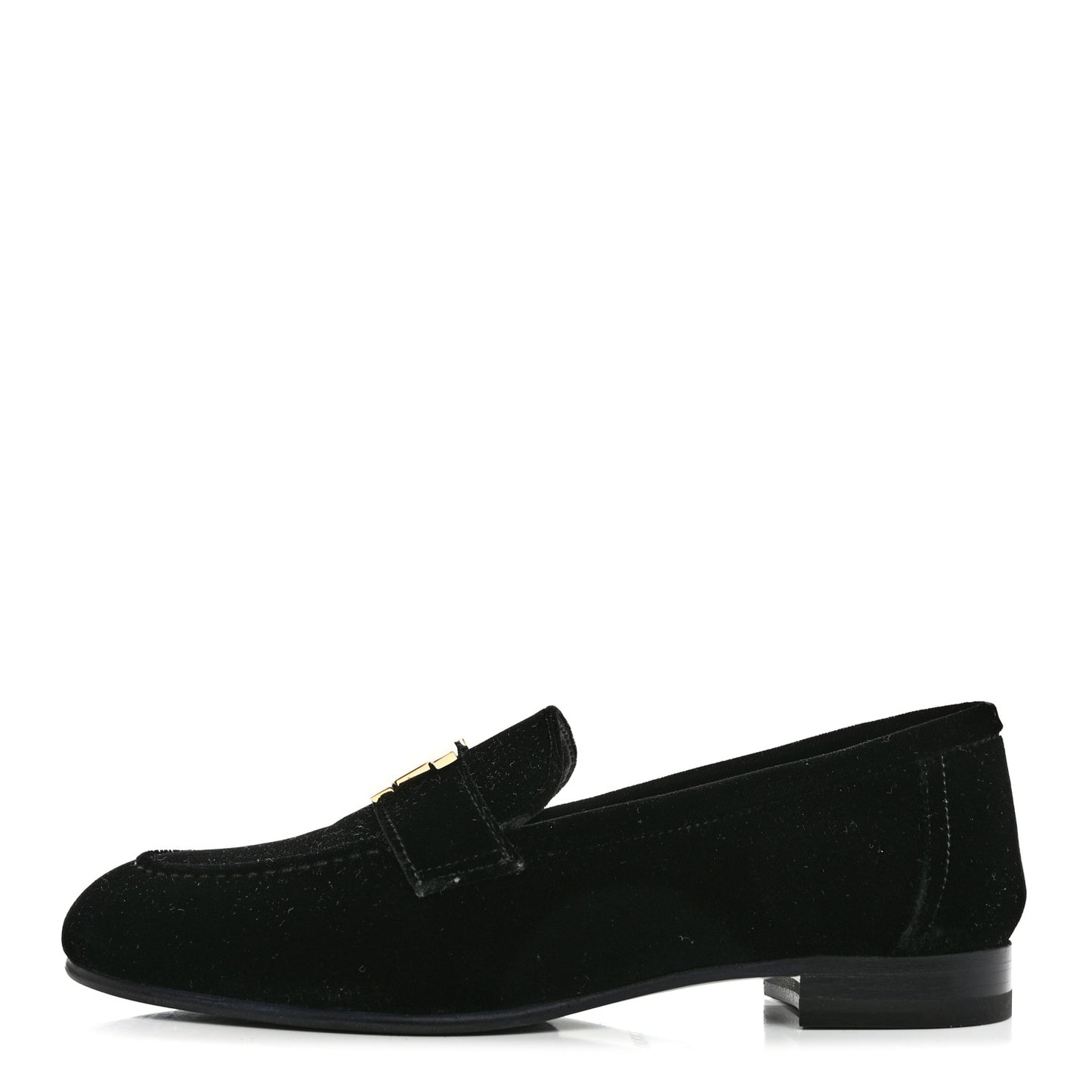 Velvet Womens Paris Loafers 35 Black