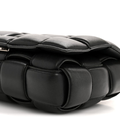 Bottega Veneta Nappa Maxi Intreccio Padded Cassette Crossbody Bag Black 10 of 13