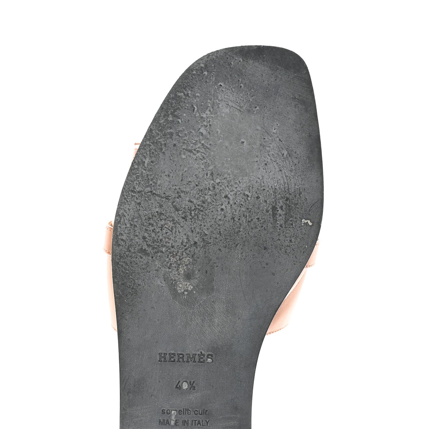 Calfskin Giulia Sandals 40.5 Naturel