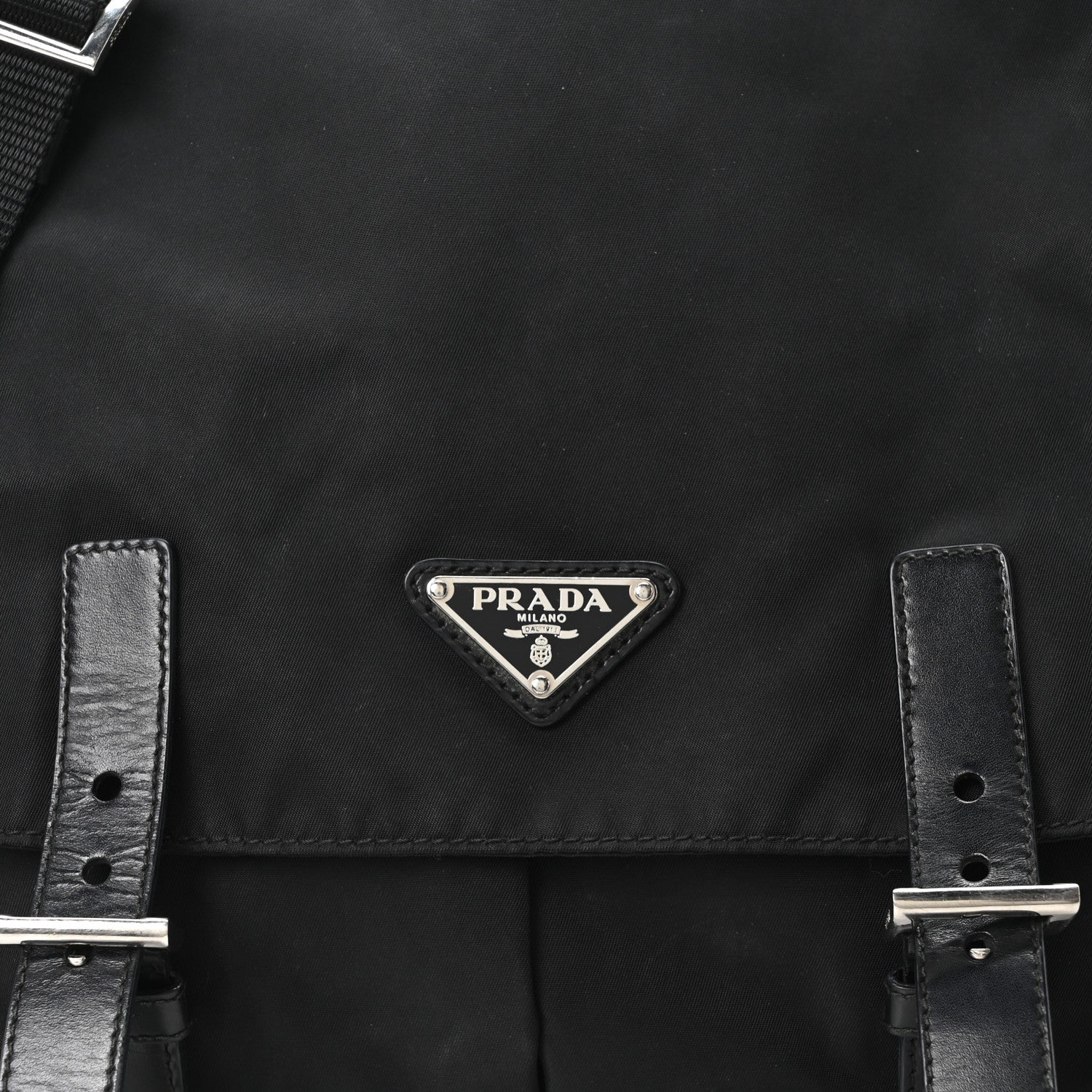 Prada Tessuto Nylon Vela Messenger Bag Black 8 of 10