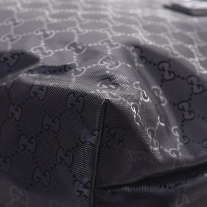 Gucci Imprime Monogram Medium Zippered Shopping Tote Navy 10 of 13