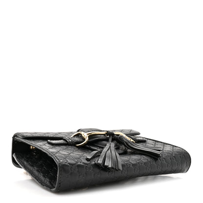 Gucci Microguccissima Mini Emily Chain Shoulder Bag Black 4 of 15