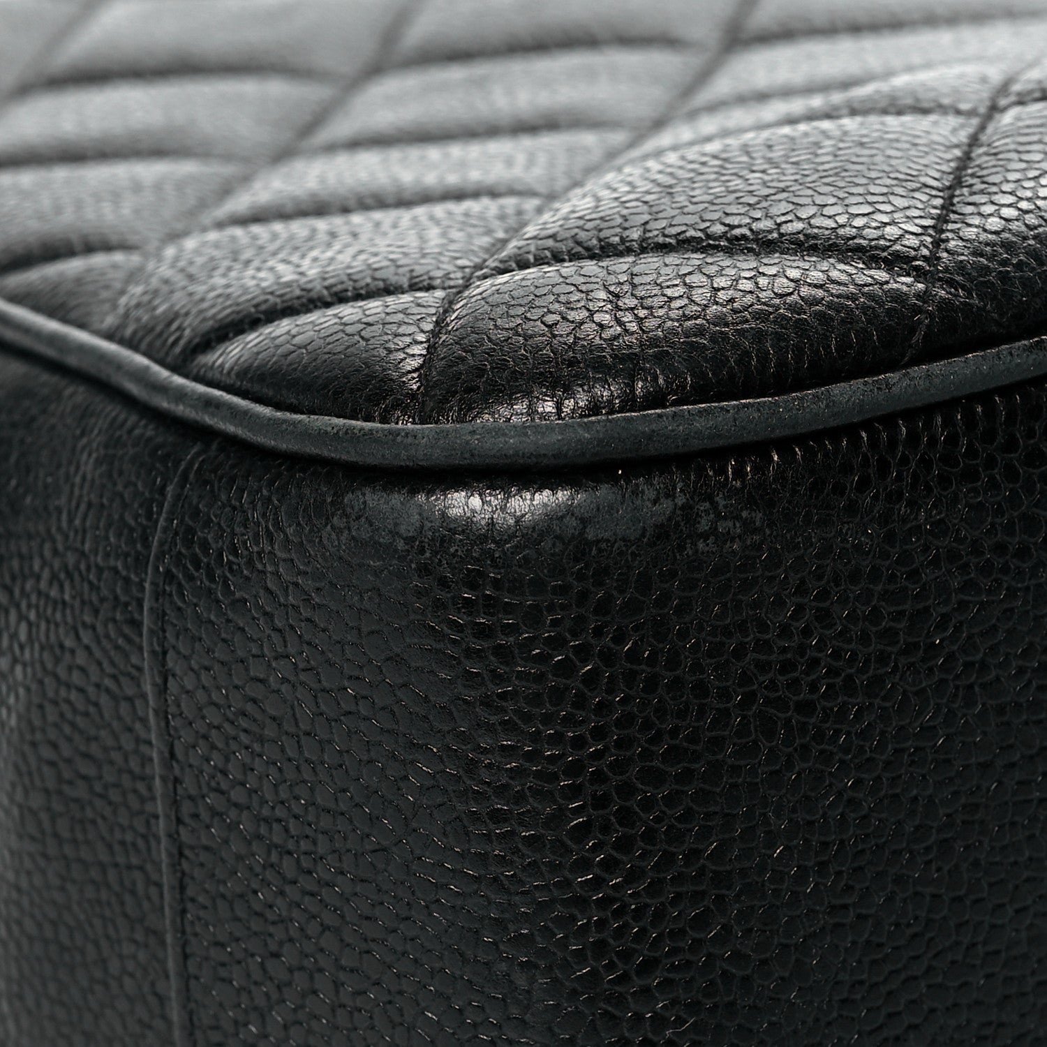 Chanel Caviar Quilted Sun Medallion Shoulder Bag Black 11 of 16