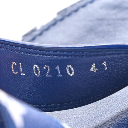 Louis Vuitton Monogram Escale Starboard Wedge Sandal 41 Blue 8 of 12