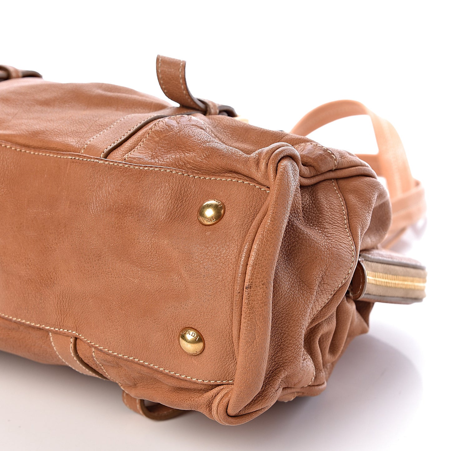 Washed Buffalo Frame Bag Cuoio