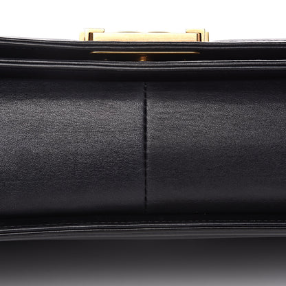 Chanel Lambskin Quilted Medium Boy Flap Black 14 of 14