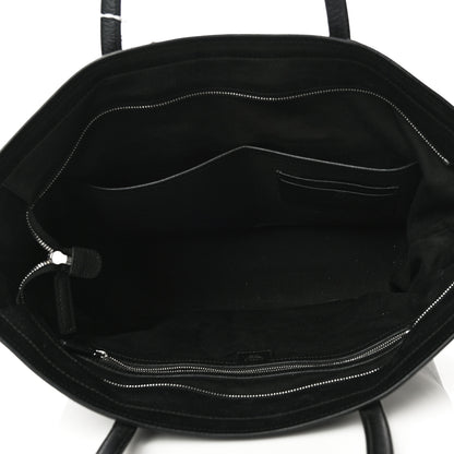 MCM Calfskin Visetos Anya Shopper Tote Black 5 of 16