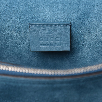 Gucci GG Supreme Monogram Angry Cat Embroidered Medium Dionysus Shoulder Bag Beige Ultramarine 6 of 12