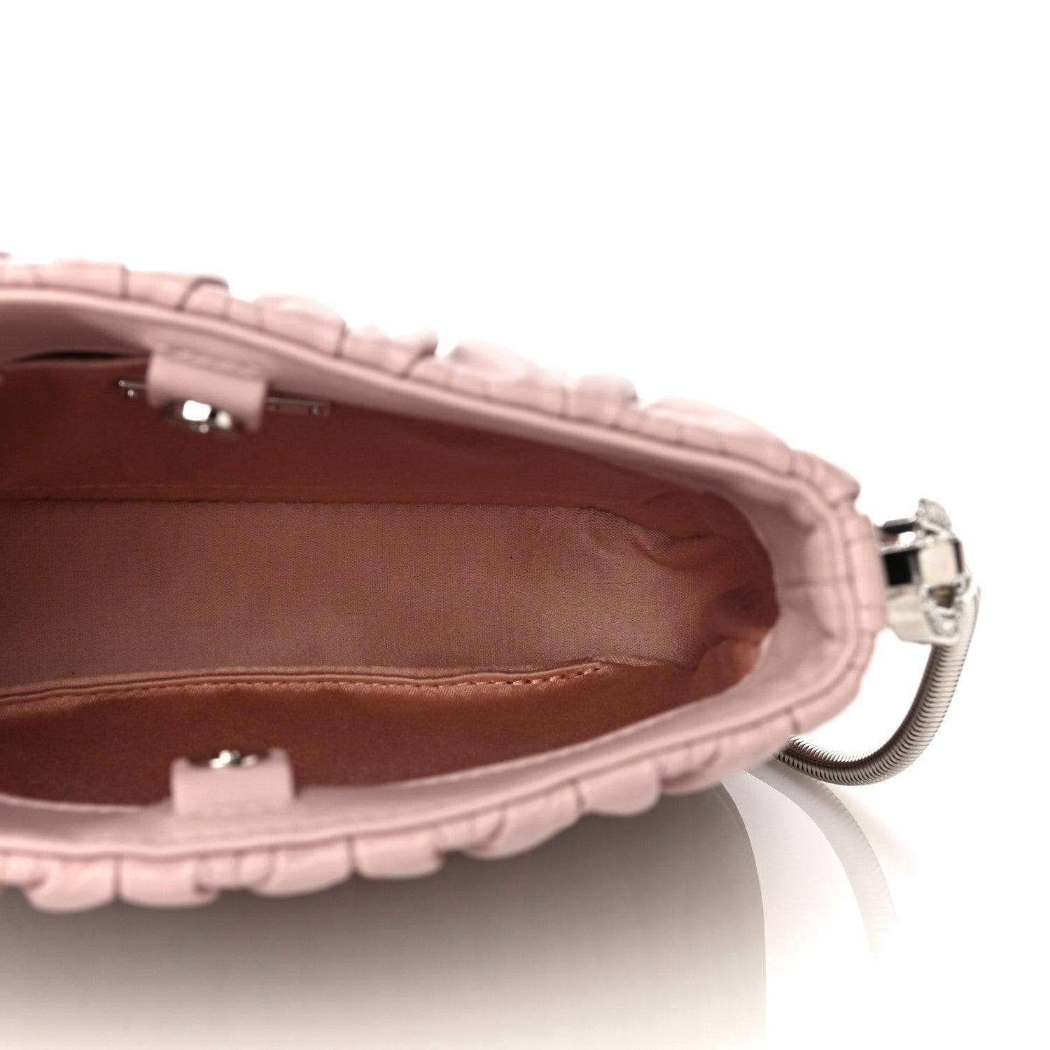 Miu Miu Nappa Matelasse Sassy Handbag Opale 8 of 14