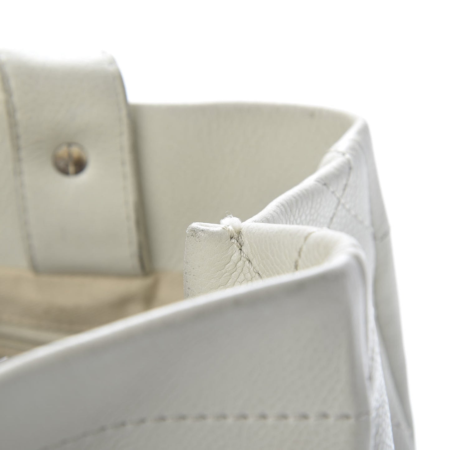 Caviar CC Tote White