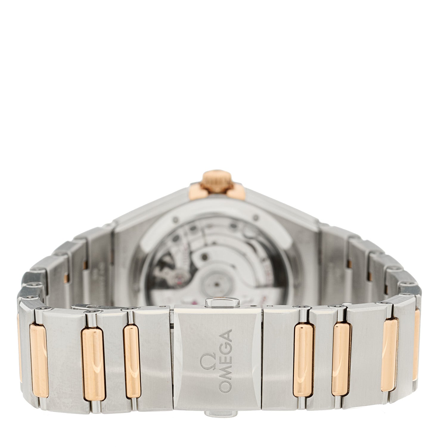 Omega Stainless Steel 18K Sedna Gold Diamond Bezel 29mm Constellation Automatic Watch 131.25.29.20.52.001 3 of 4