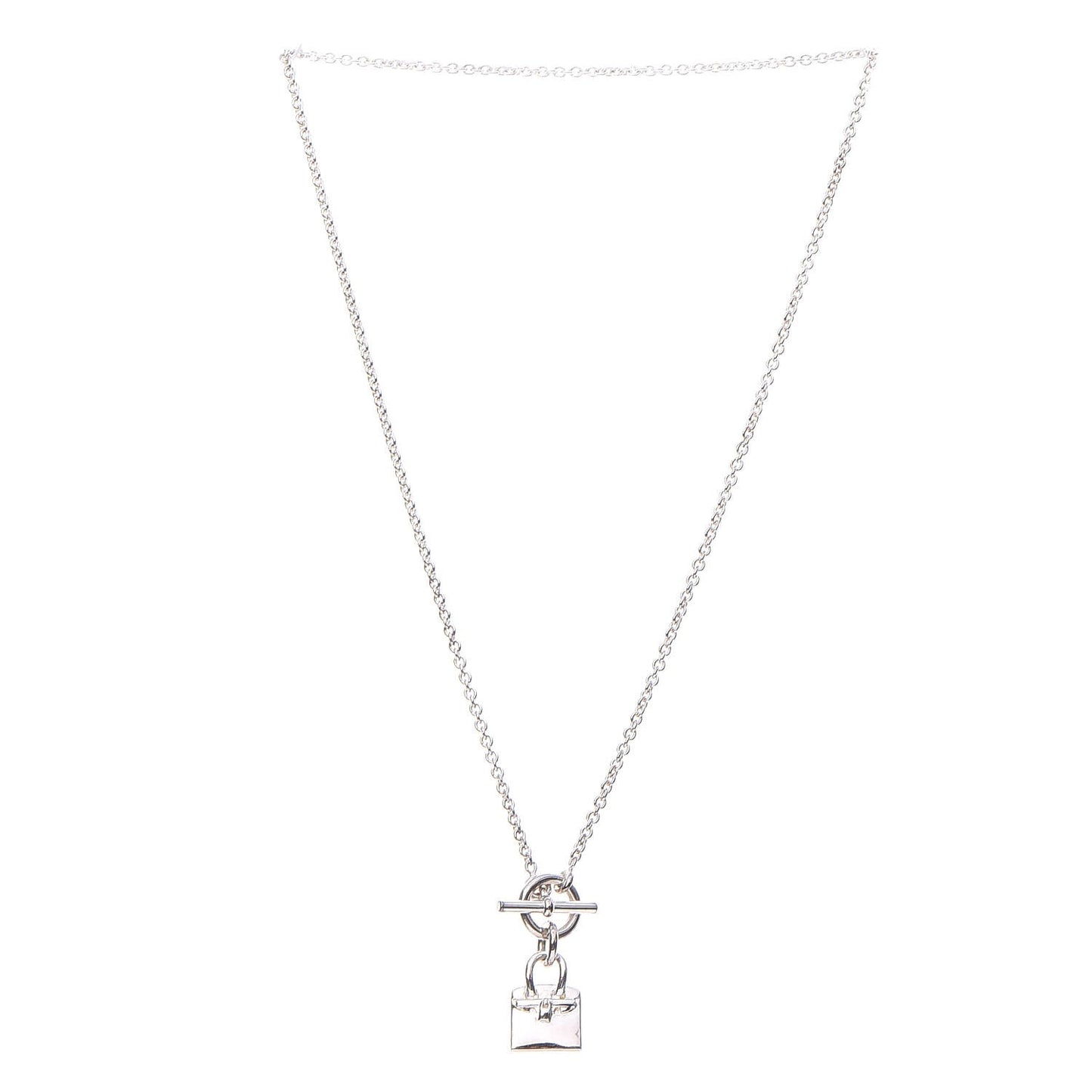 Sterling Silver Birkin Amulette Pendant Necklace