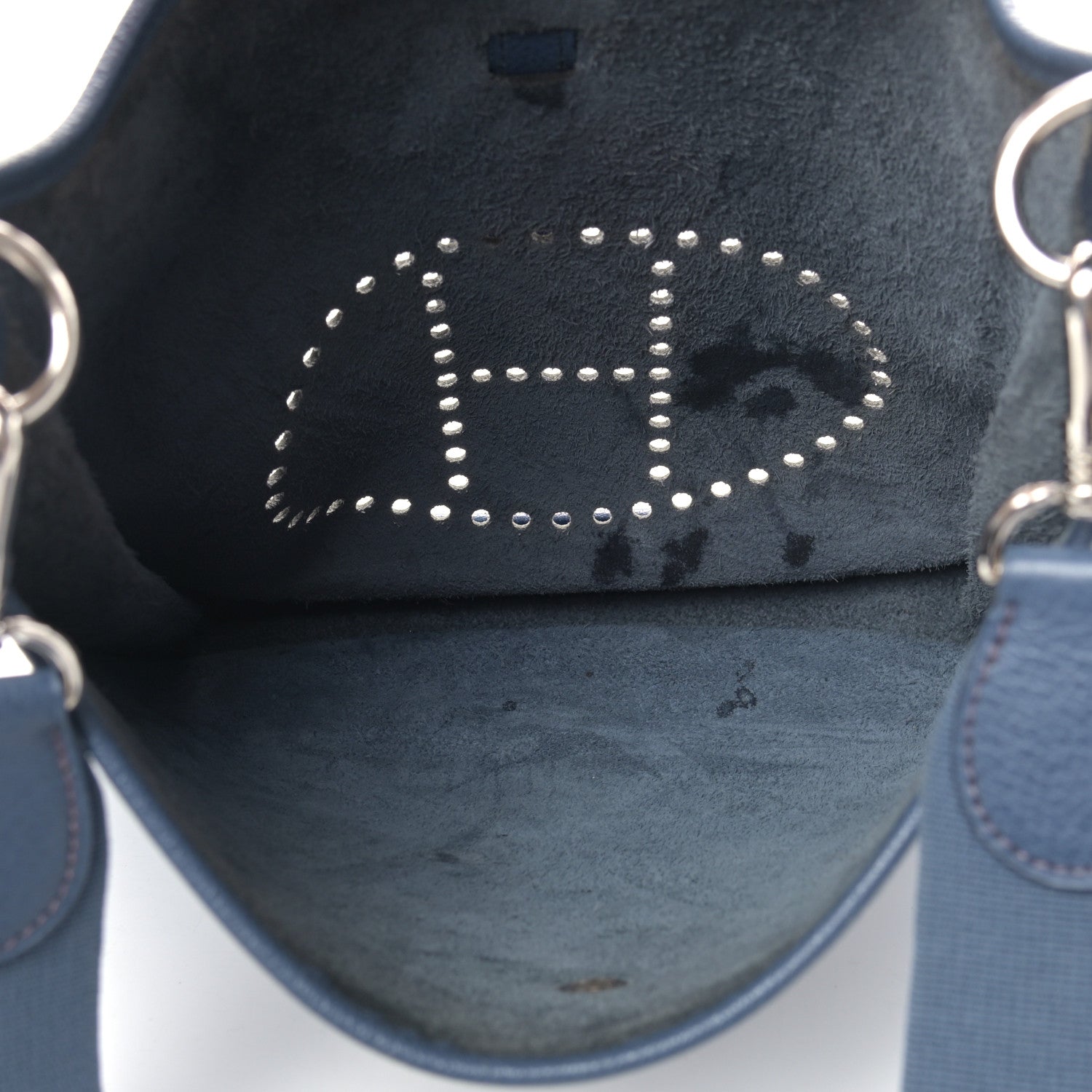 Hermes Buffle Skipper Evelyne PM Bleu Saphir 5 of 16