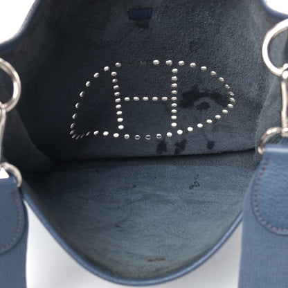 Hermes Buffle Skipper Evelyne PM Bleu Saphir 5 of 16