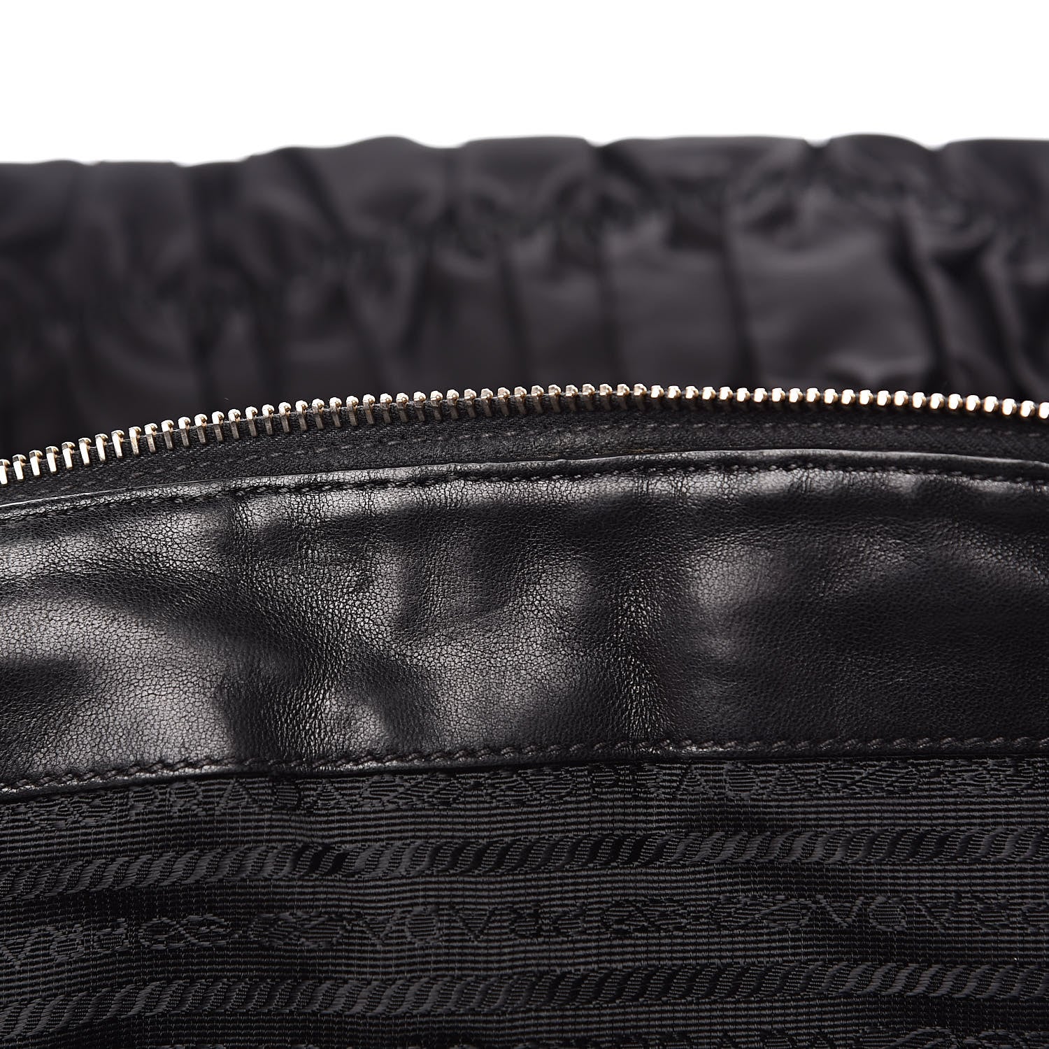 Prada Tessuto Nylon Gaufre Tote Black 15 of 15