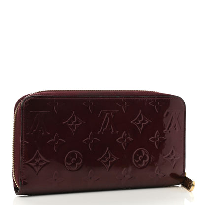 Louis Vuitton Vernis Zippy Wallet Rouge Fauviste 3 of 12