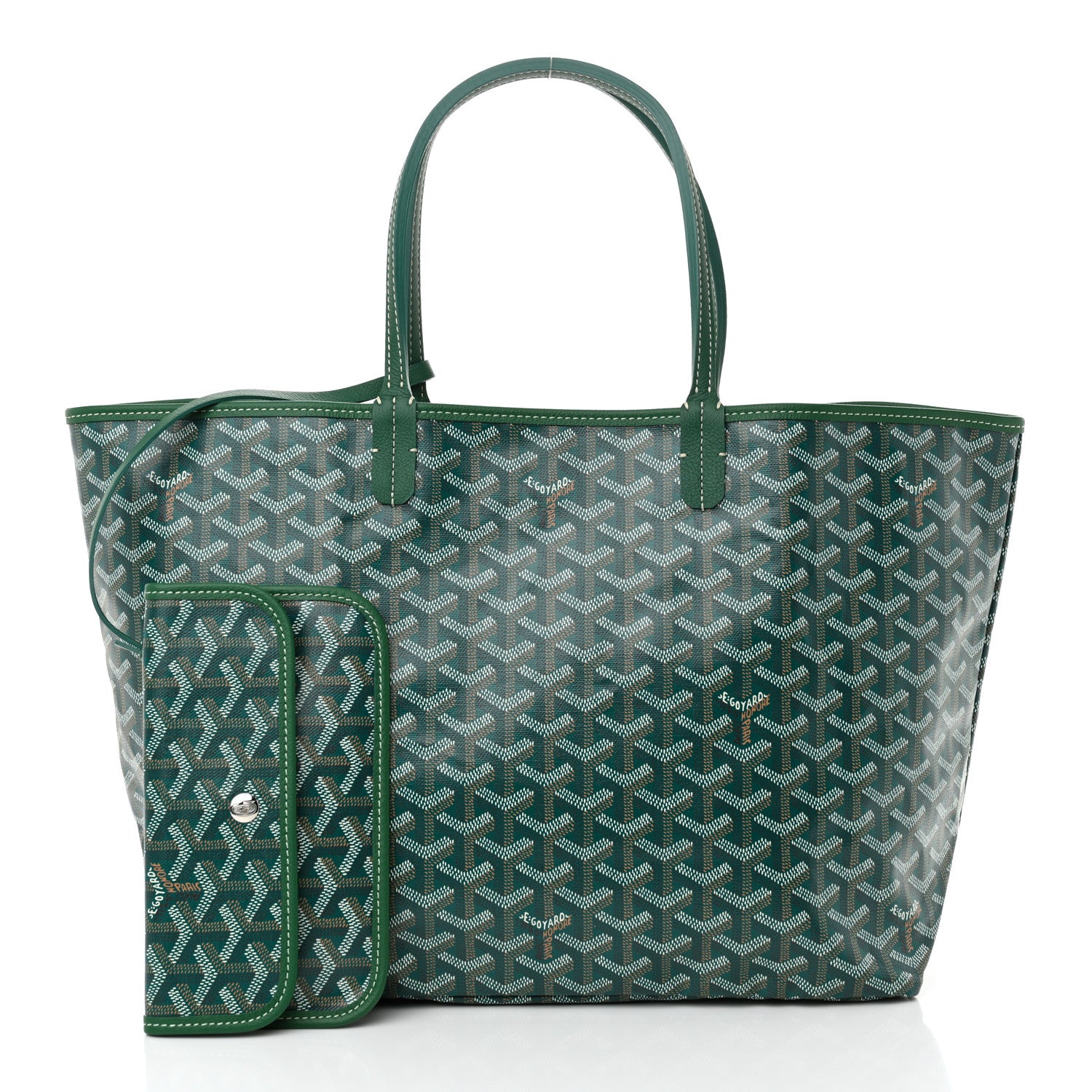 Goyard Goyardine Saint Louis PM Green 3 of 11