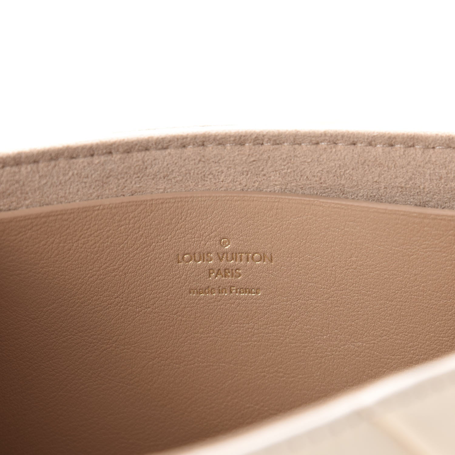 Louis Vuitton Calfskin Love Note Papyrus Creme 8 of 10