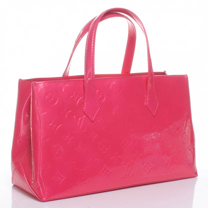 Louis Vuitton Vernis Wilshire PM Rose Pop 3 of 7