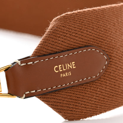 Celine Jacquard Wool Strap Light Brown 4 of 5