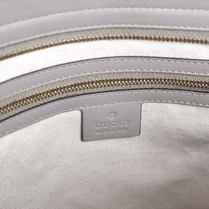 Gucci Guccissima Medium Bree Zippered Tote Storm Grey 6 of 7