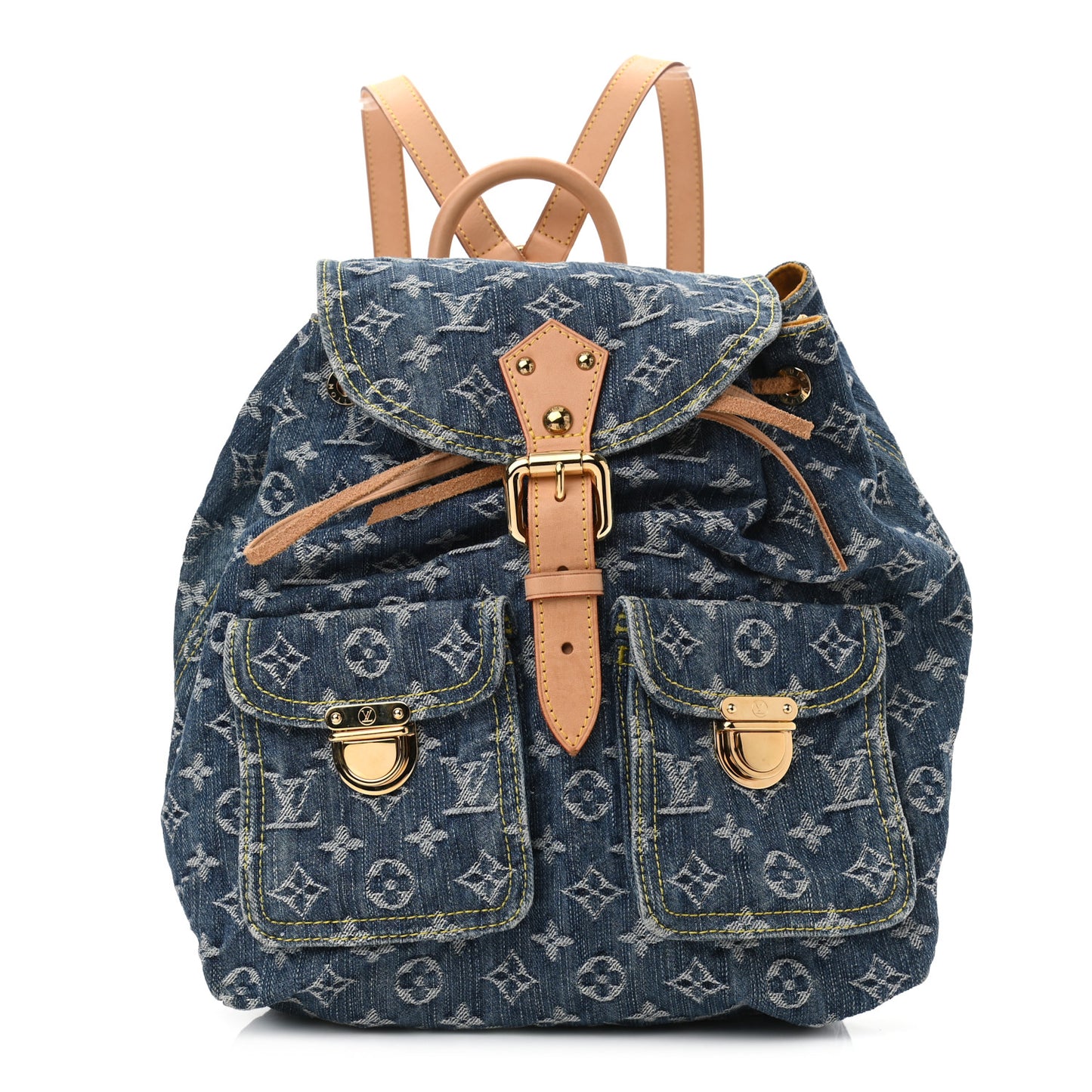 Denim Sac a Dos Backpack GM Blue