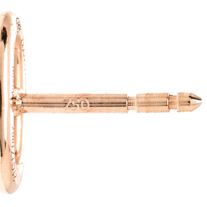 Hermes 18K Rose Gold TPM Farandole Stud Earrings 5 of 6