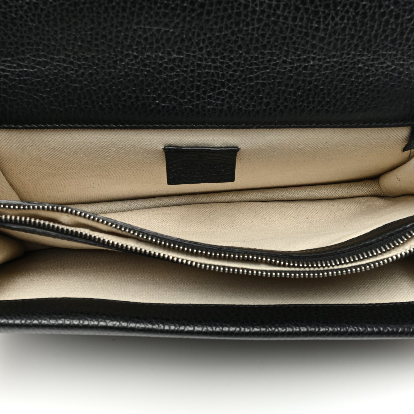 Pebbled Calfskin Small Dionysus Shoulder Bag Black